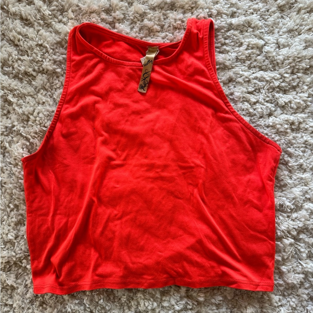 Scotty Cameron Vibrant Red Crop Top